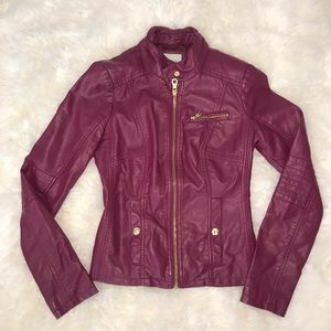 Guess faux leather jacket